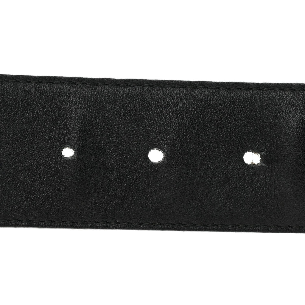 Gucci Calfskin Double G 40mm Belt 95 38 Black
