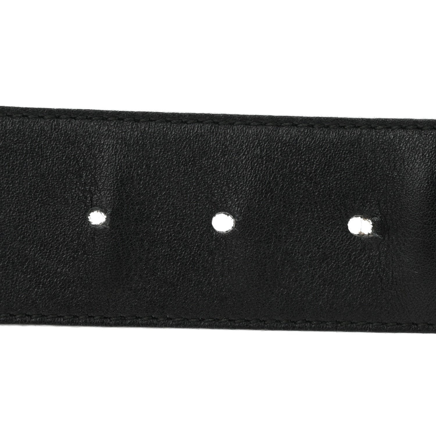 Gucci Calfskin Double G 40mm Belt 95 38 Black