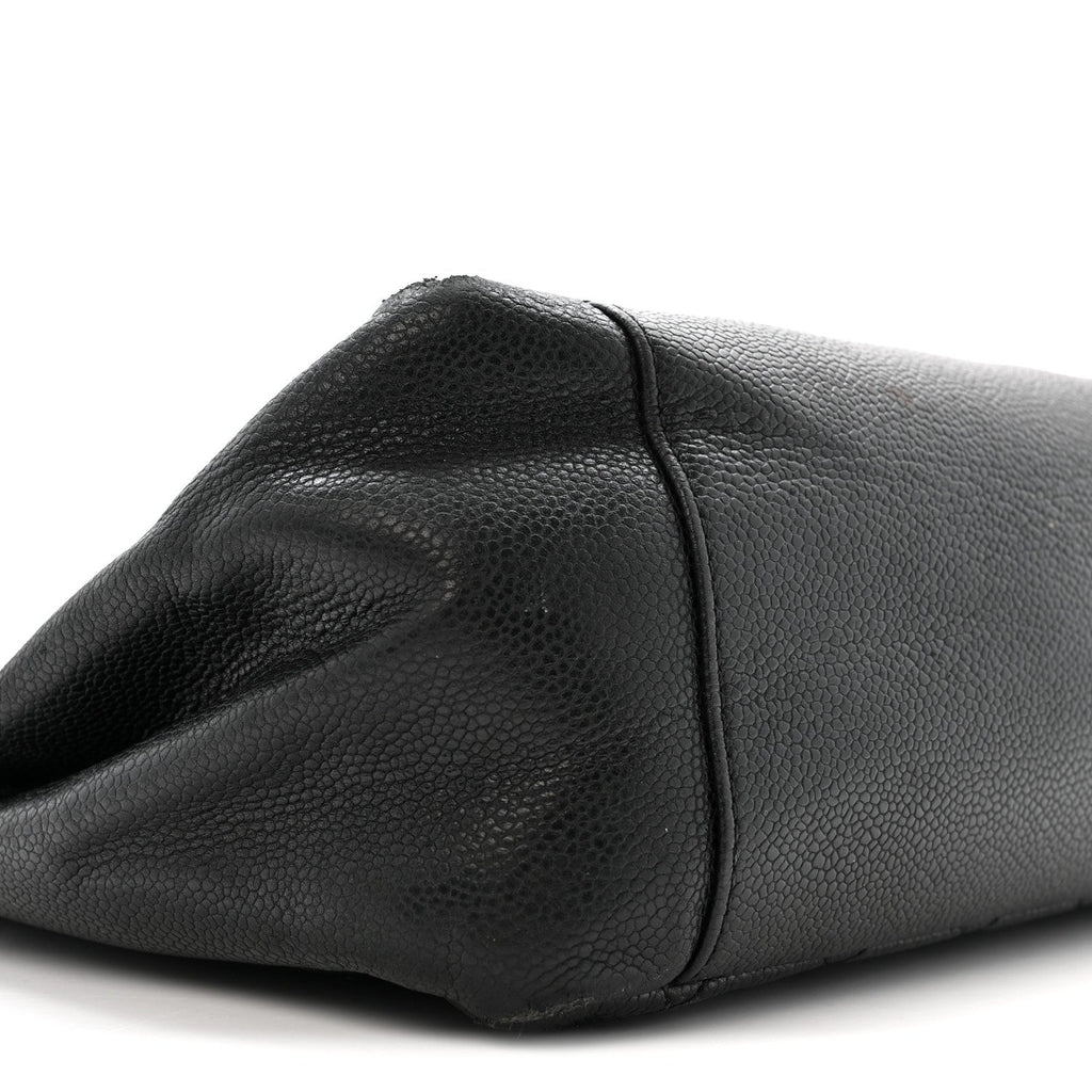 Chanel Caviar Quilted Grand Shopping Tote GST Black