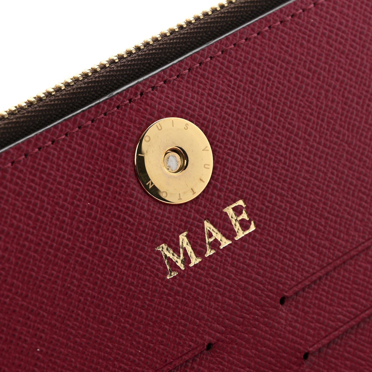 Louis Vuitton Monogram Adele Wallet Fuchsia