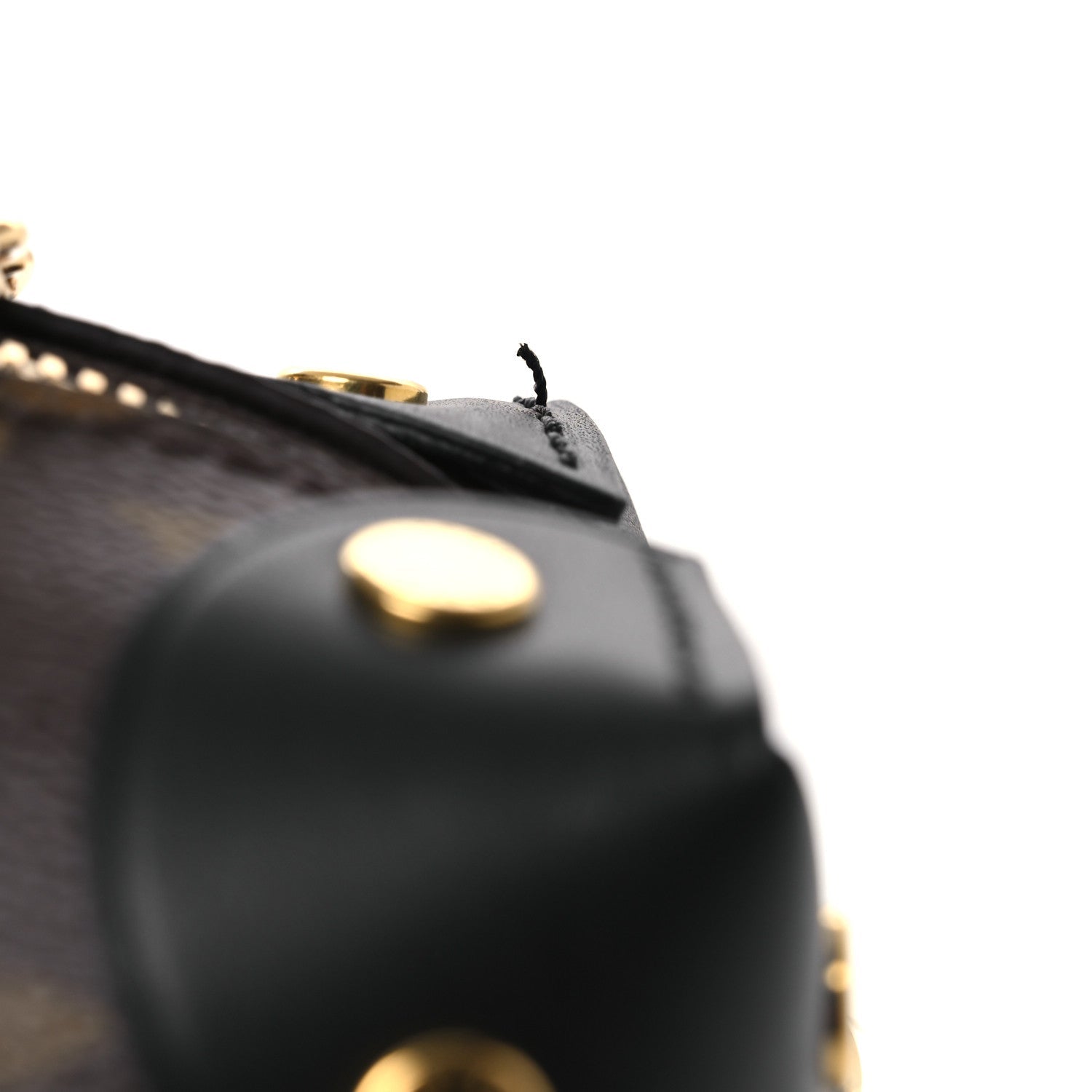 Louis Vuitton Monogram Petite Malle Souple Black