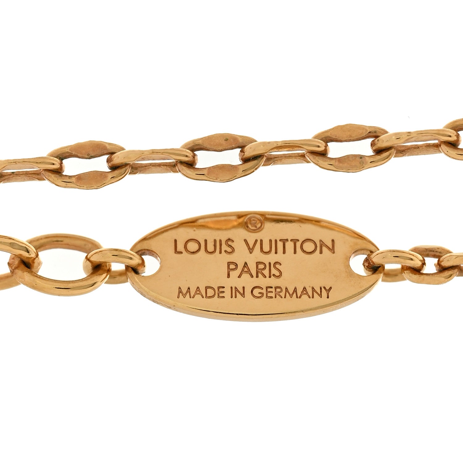 Louis Vuitton Metal Crystal Blooming Supple Necklace