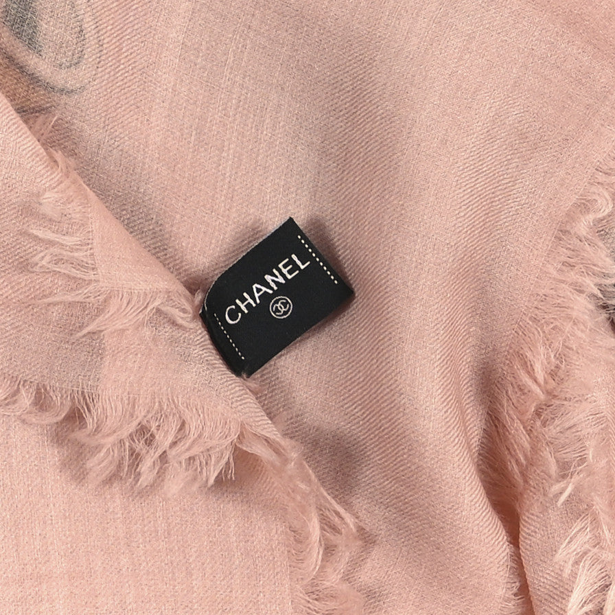 Cashmere Icons Shawl Pink