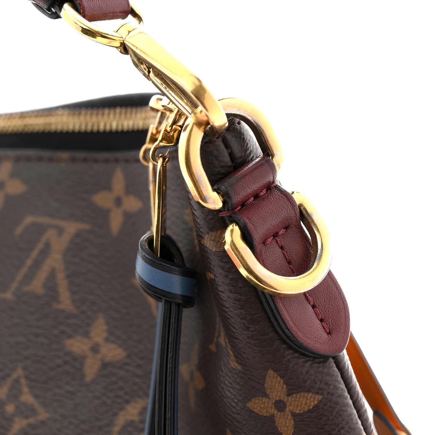 Louis Vuitton Monogram Beaubourg Hobo Mini Bordeaux Red Peach Safran Blue Jean Blue