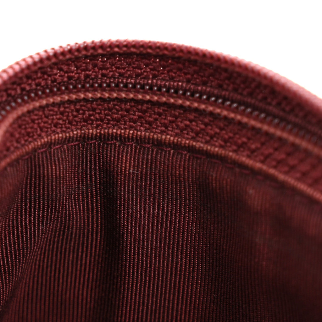 Chanel Patent Small Boy Reverso Flap Burgundy