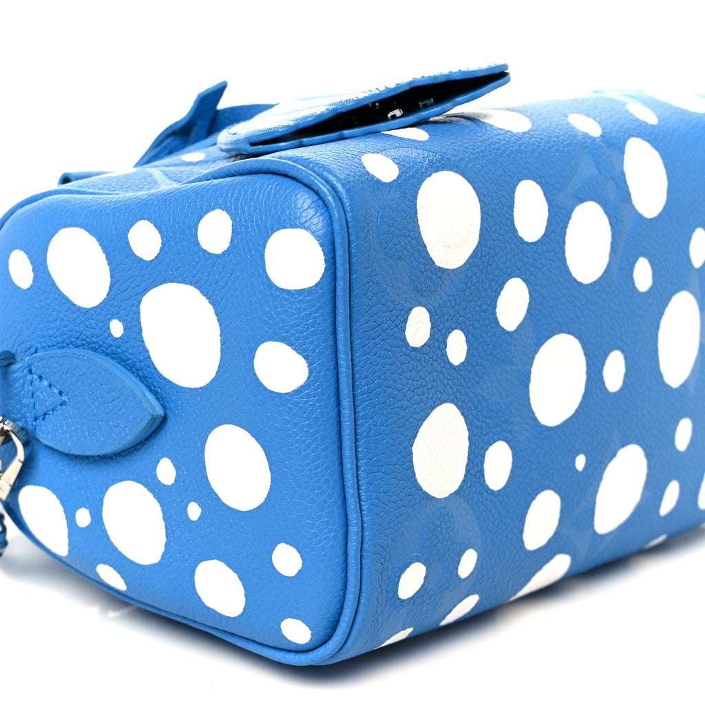 Louis Vuitton LV X YK Empreinte Speedy Bandouliere 20 Blue White