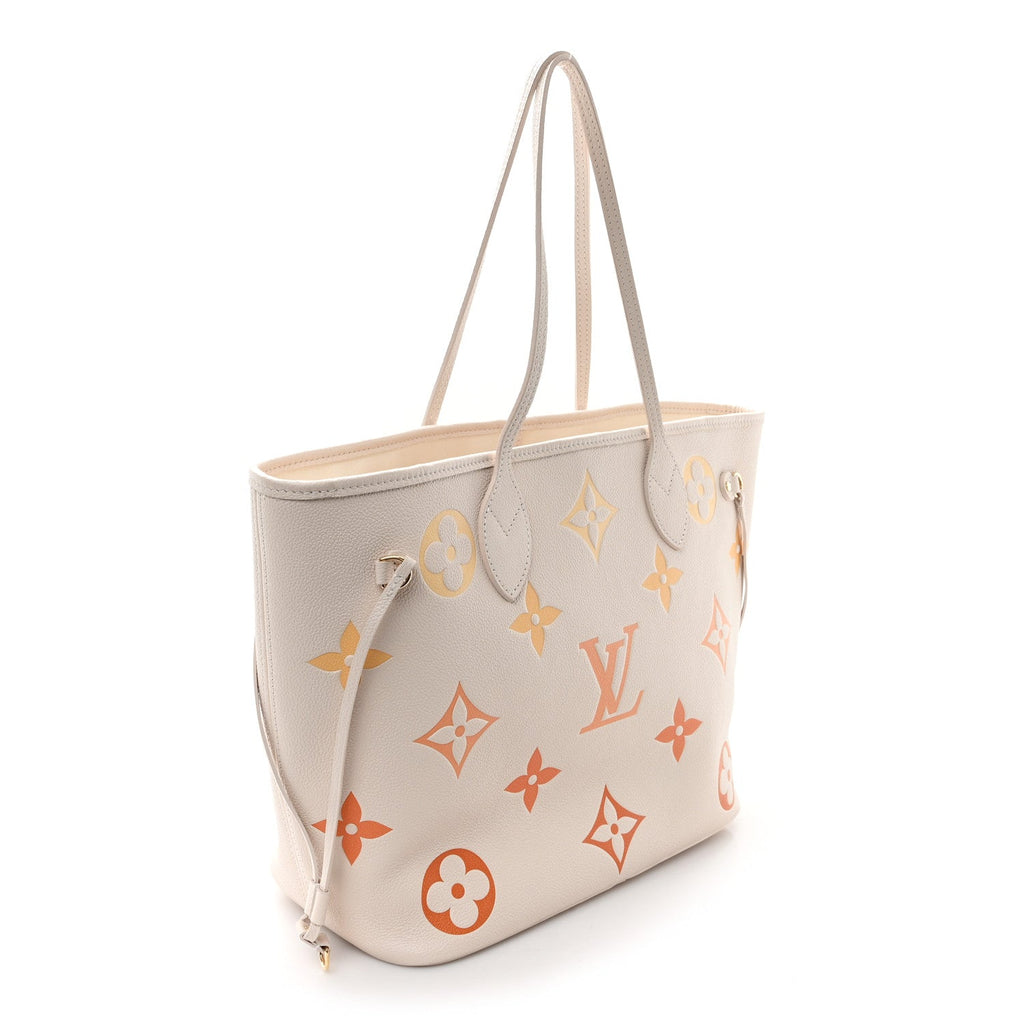 Louis Vuitton Empreinte Monogram Giant Neverfull MM Degrade Neutral