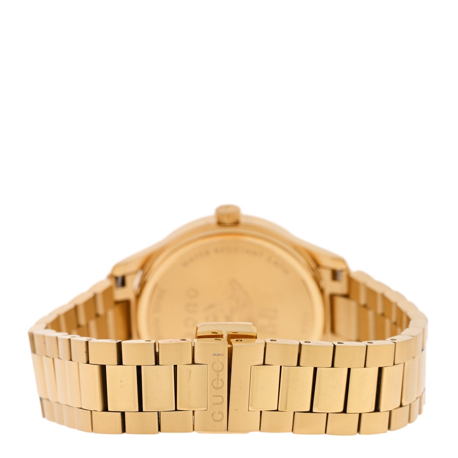 Gucci Stainless Steel 32mm G-Timeless Bee Quartz Watch Gold