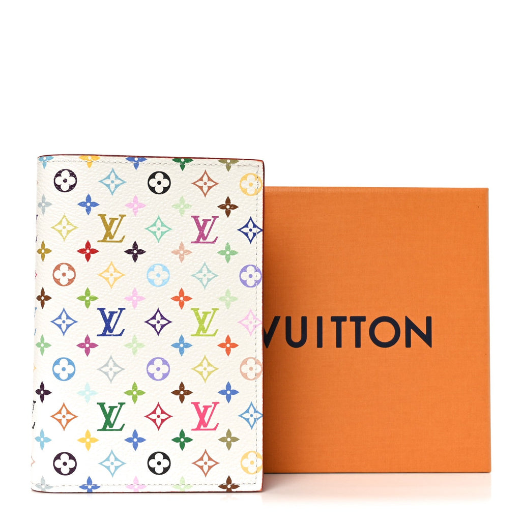 Louis Vuitton LV X TM Monogram Multicolor Passport Cover White