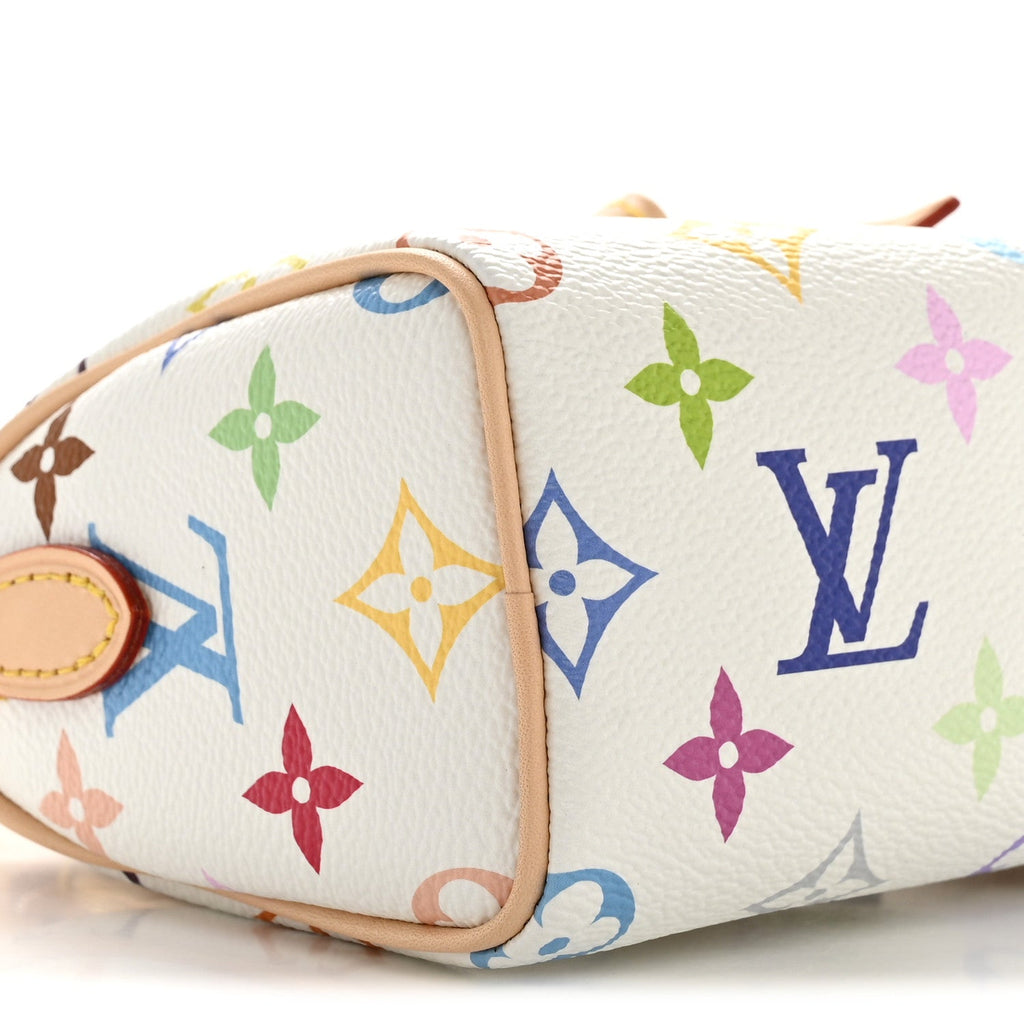 Louis Vuitton LV X TM Monogram Multicolor Nano Speedy White