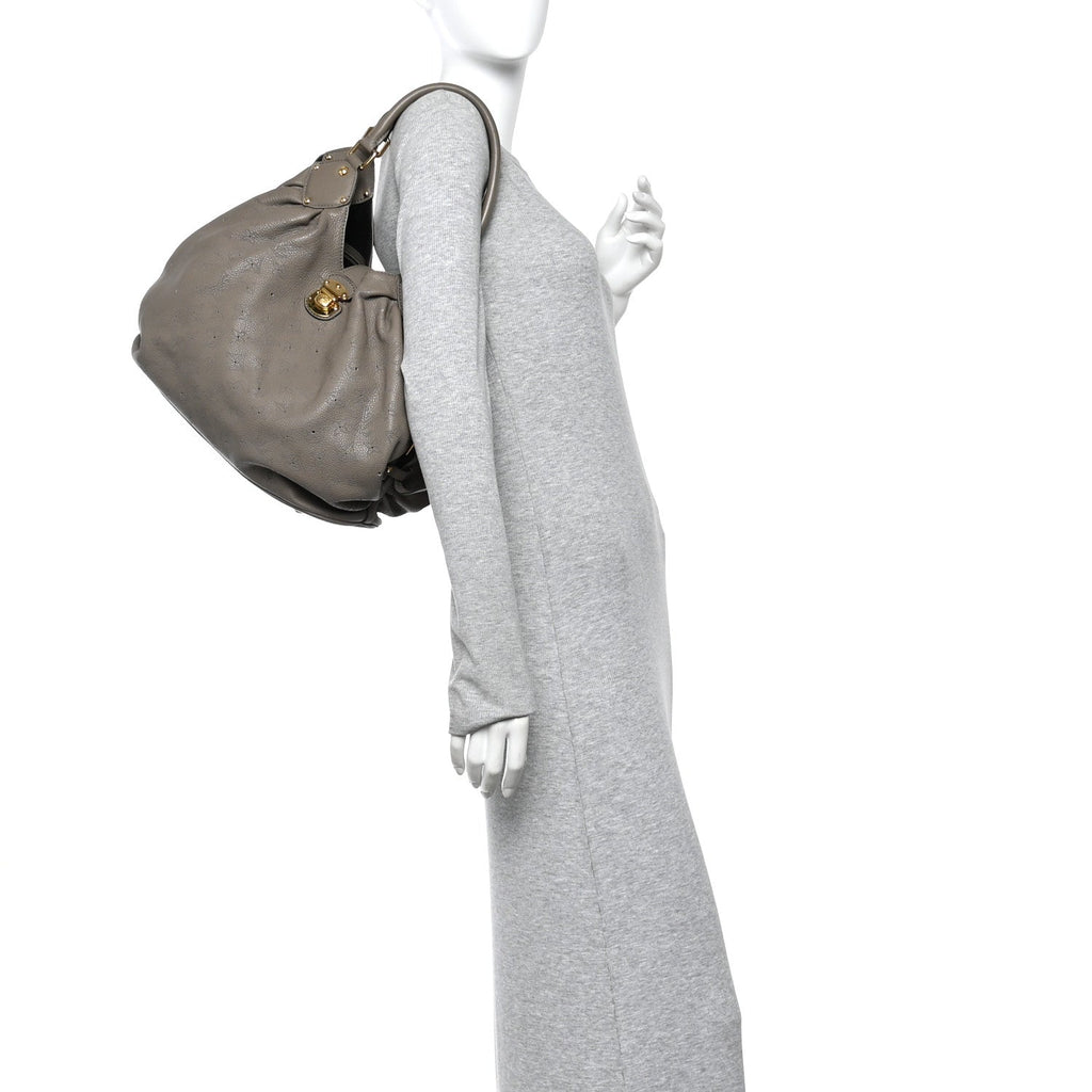 Louis Vuitton Mahina L Taupe