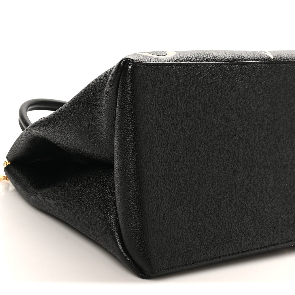 Louis Vuitton Empreinte Monogram Giant Grand Palais Black Beige