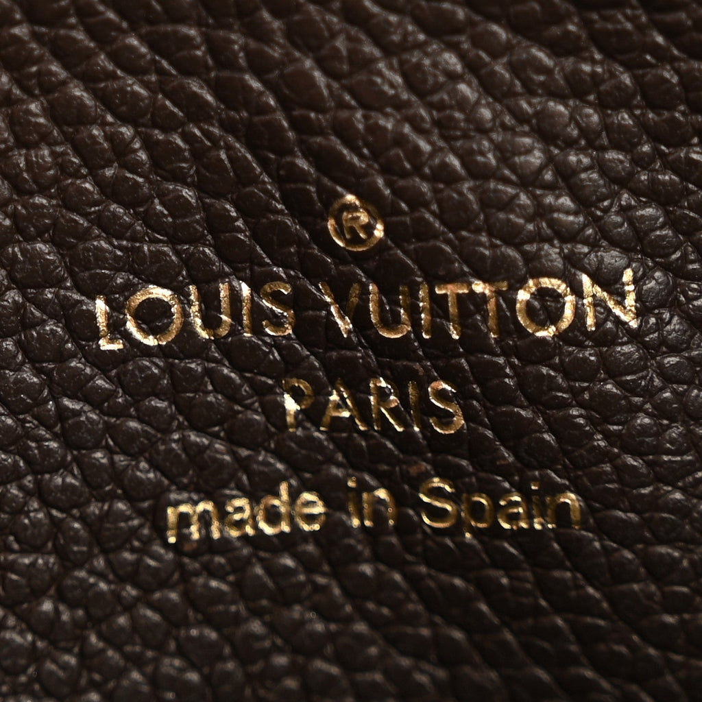 Louis Vuitton Empreinte Felicie Chain Wallet Zippered Insert Earth