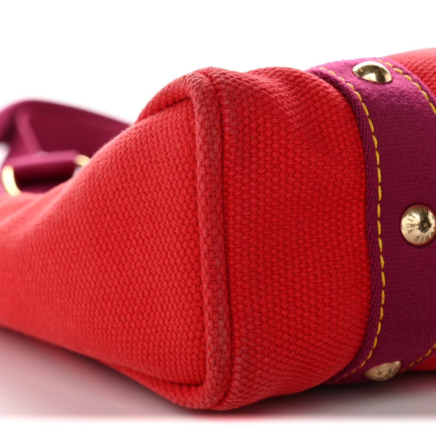 Louis Vuitton Toile Antigua Cabas MM Red Pink