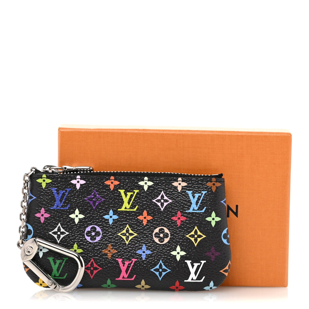 Louis Vuitton LV X TM Monogram Multicolor Key Pouch Black