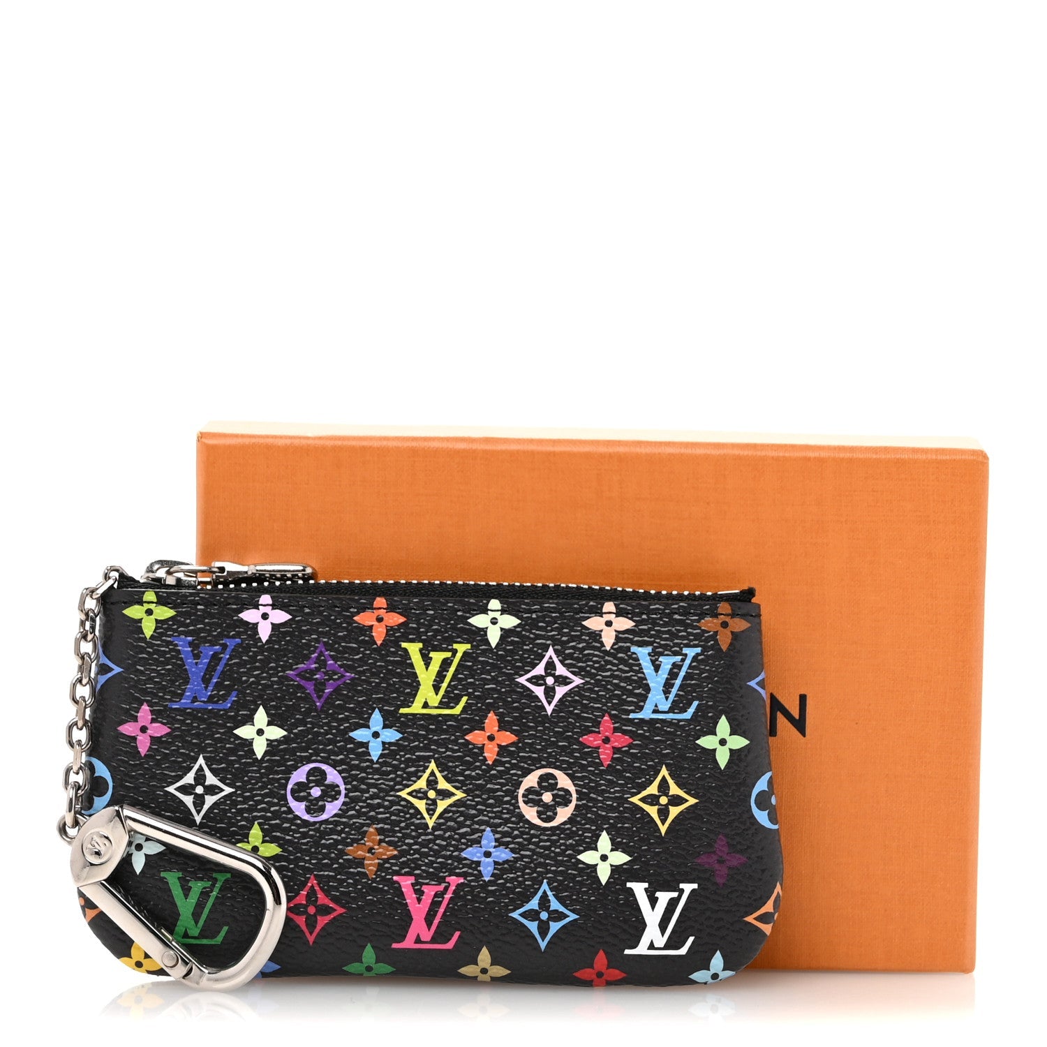 Louis Vuitton LV X TM Monogram Multicolor Key Pouch Black