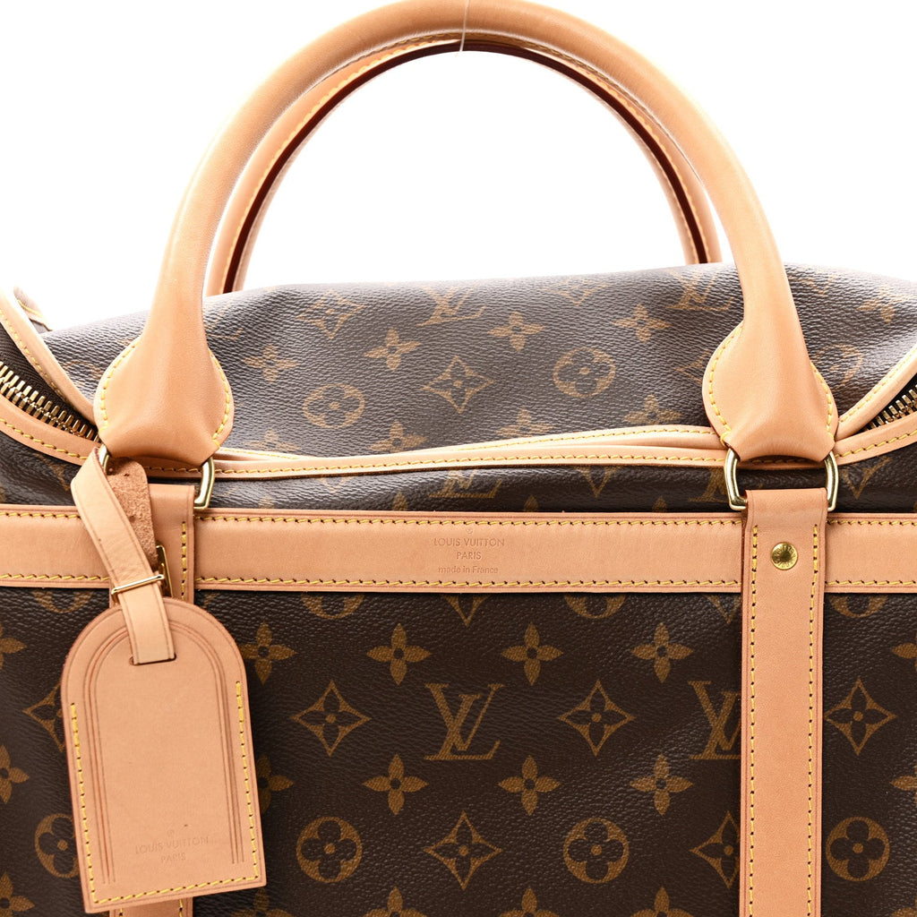 Louis Vuitton Monogram Sac Chien 40 Pet Carrier