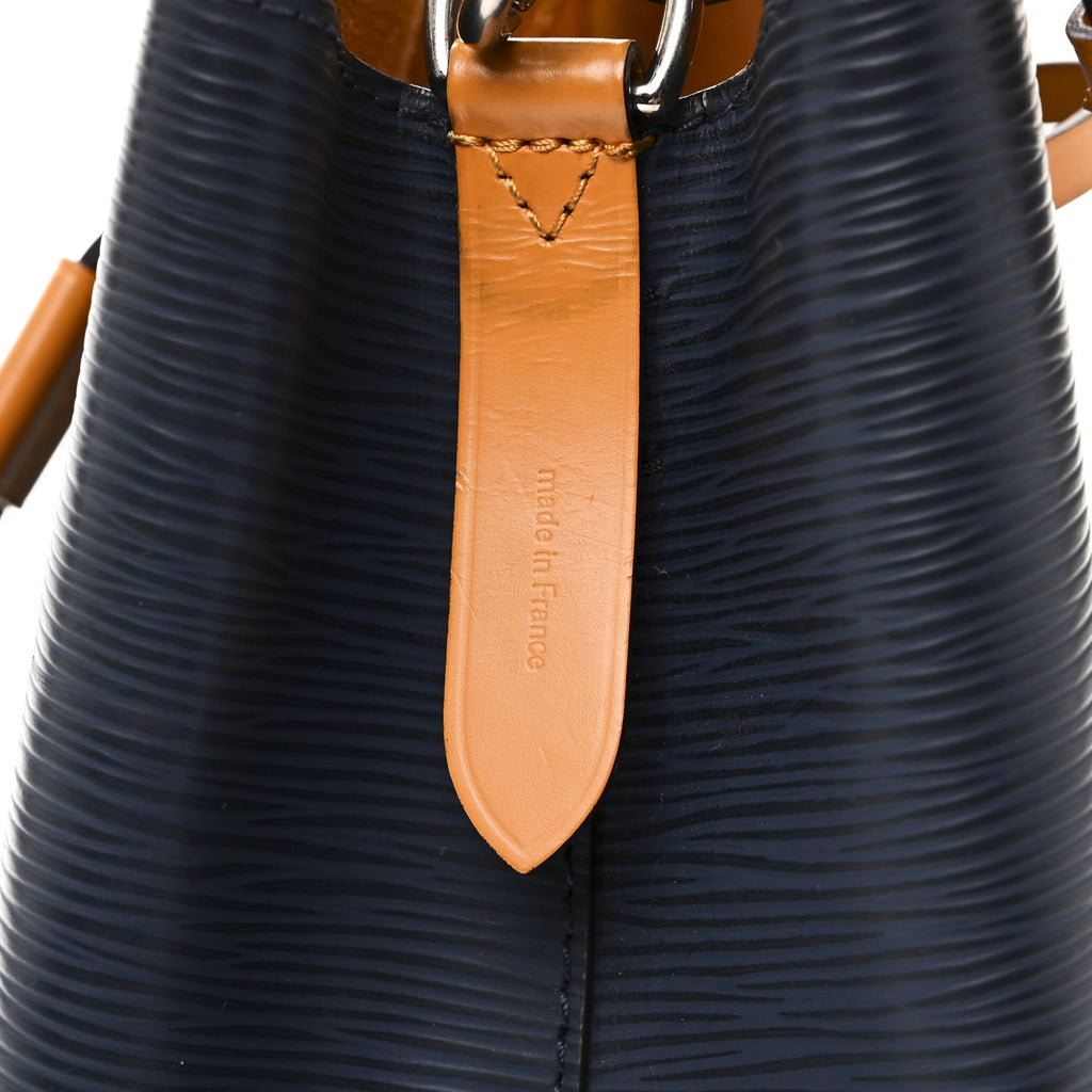 Louis Vuitton Epi Neonoe BB Indigo Safran