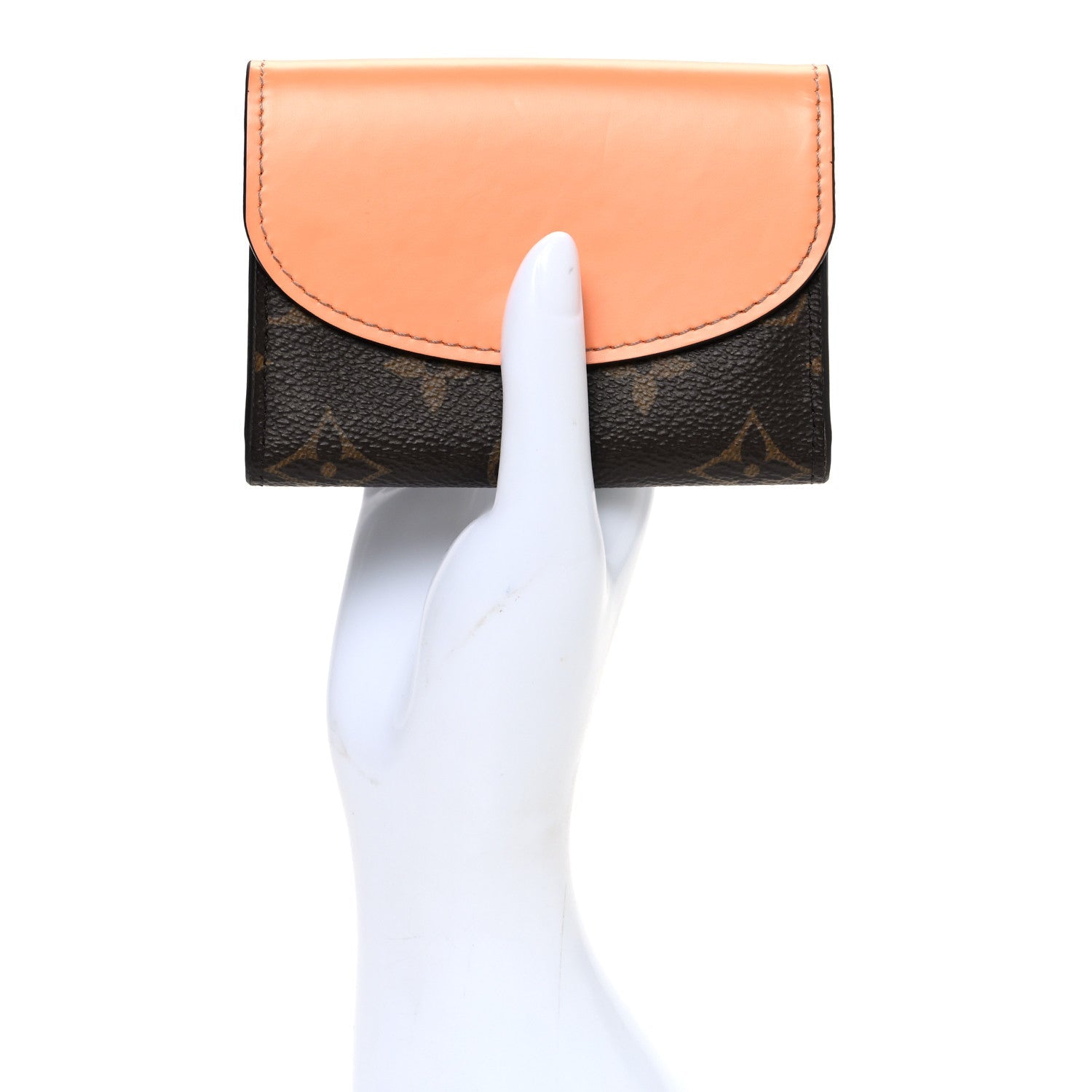 Louis Vuitton Monogram Rosalie Coin Purse Apricot