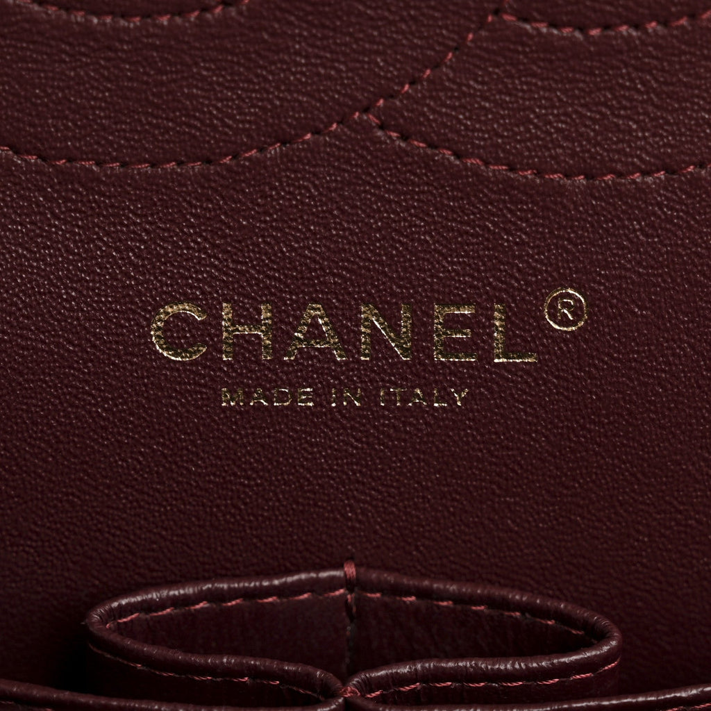 Chanel Lambskin Quilted Jumbo Double Flap Black
