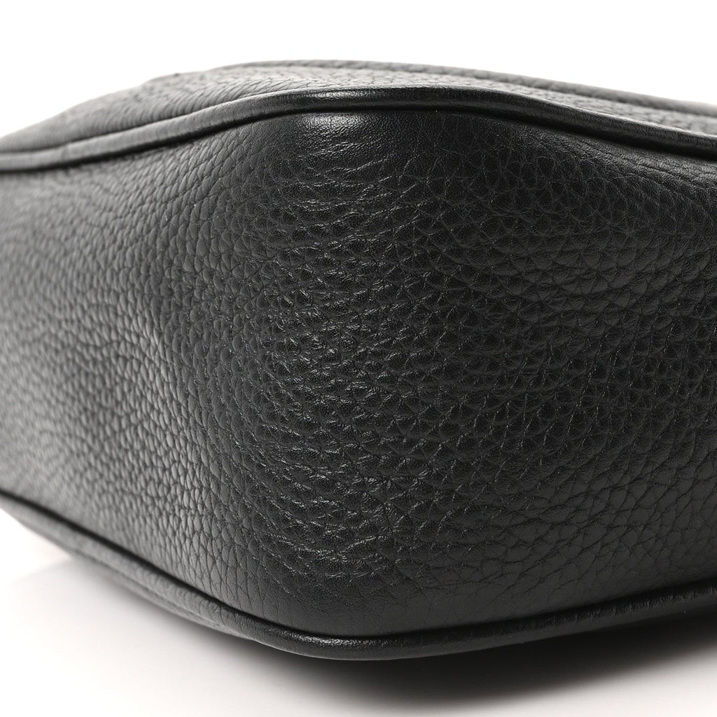 Gucci Pebbled Calfskin Small Soho Disco Bag Black