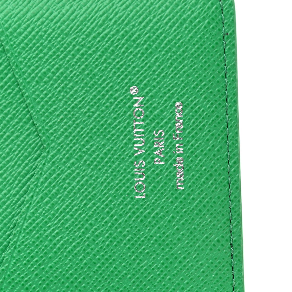 Louis Vuitton Monogram Sports Pocket Organizer Golf Green