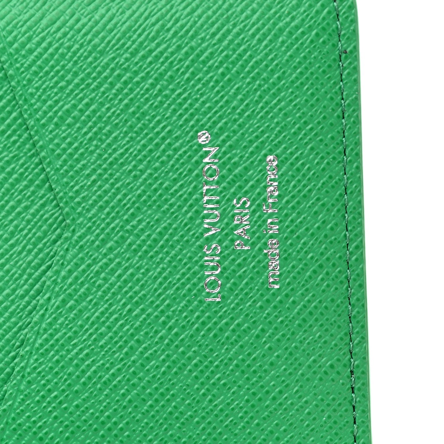 Louis Vuitton Monogram Sports Pocket Organizer Golf Green