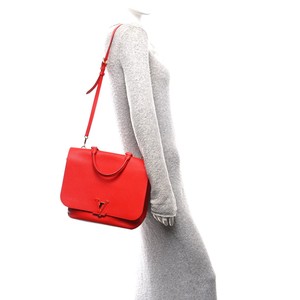 Louis Vuitton Taurillon Volta Coquelicot