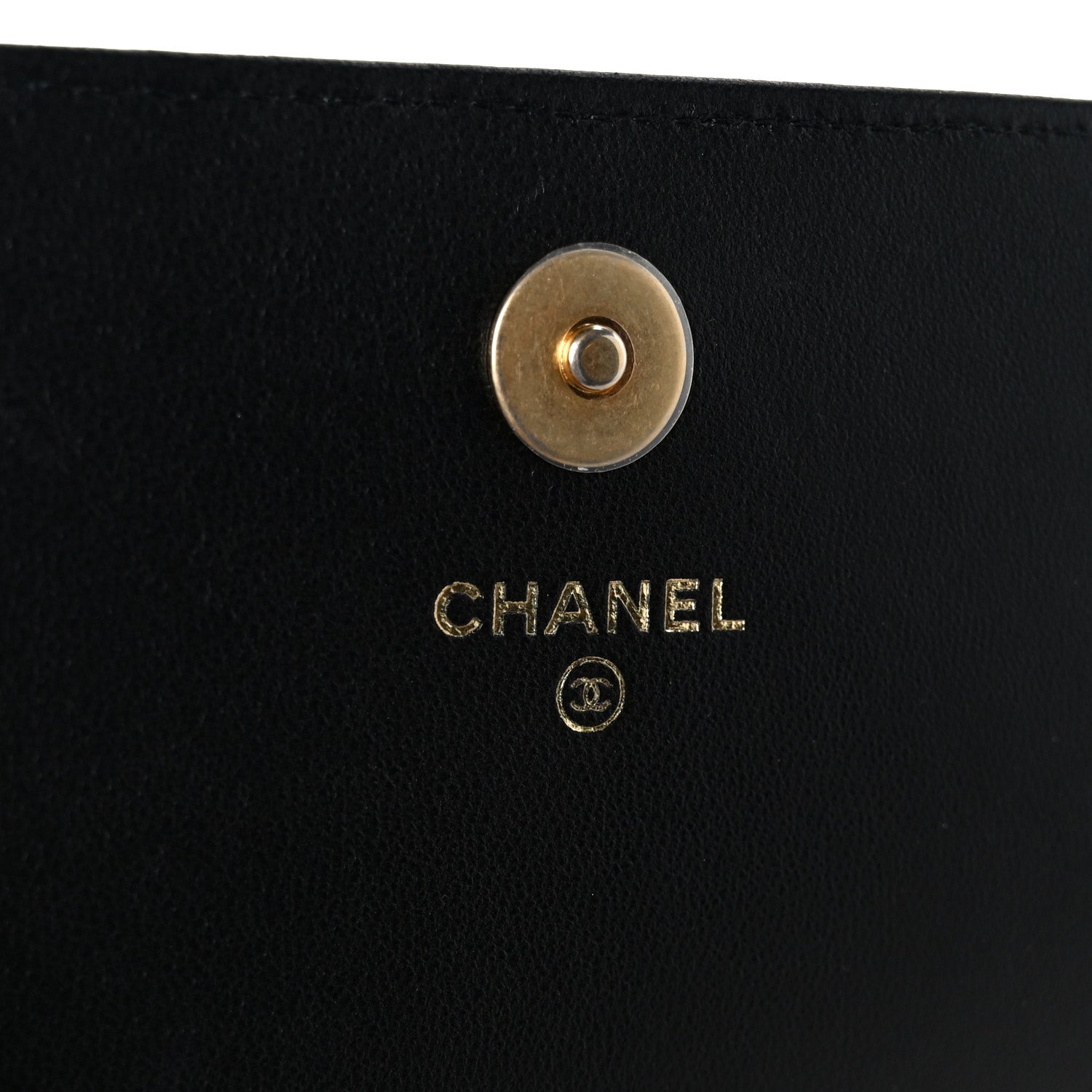 Chanel Lambskin Quilted Mini CC Flap Black