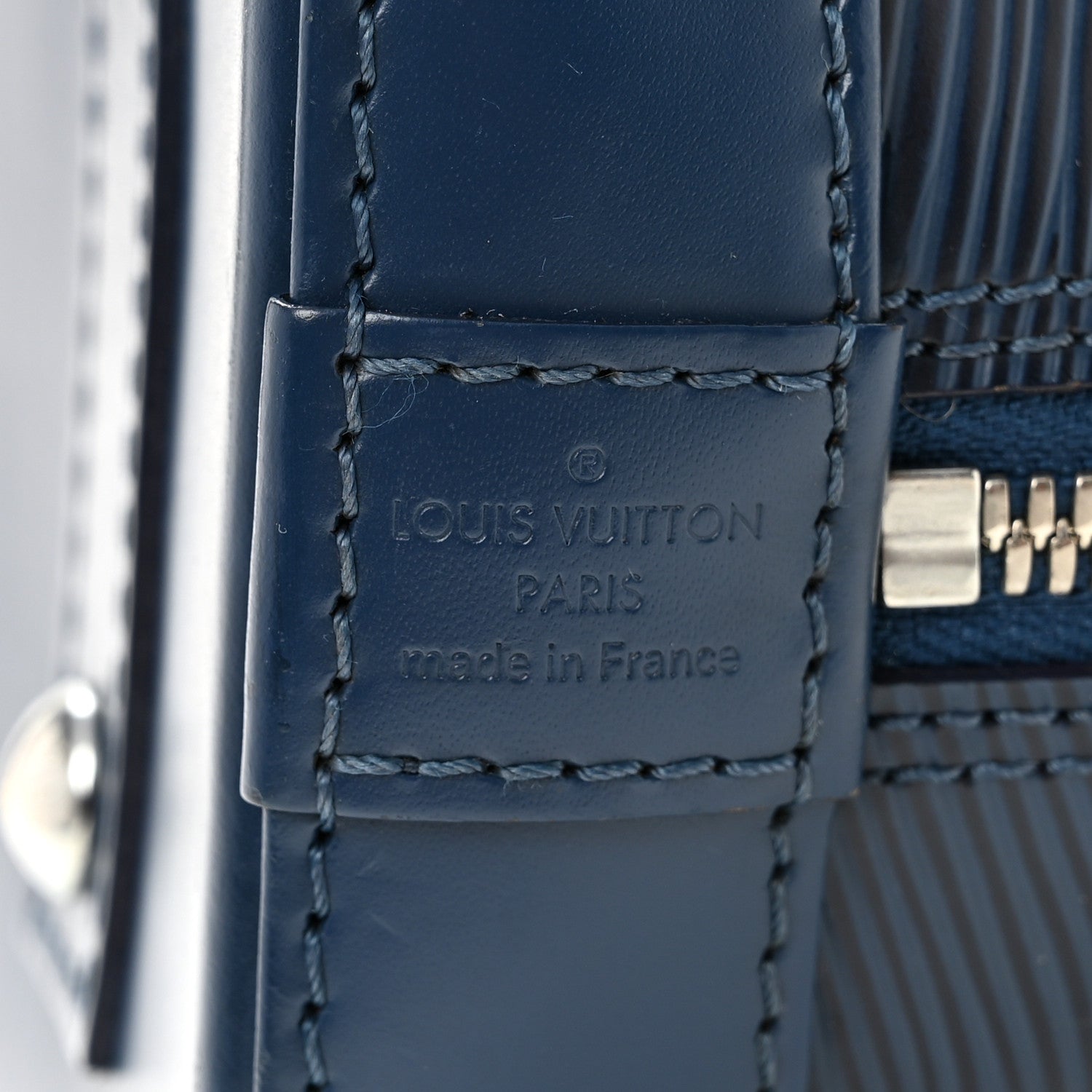 Louis Vuitton Epi Alma BB Indigo