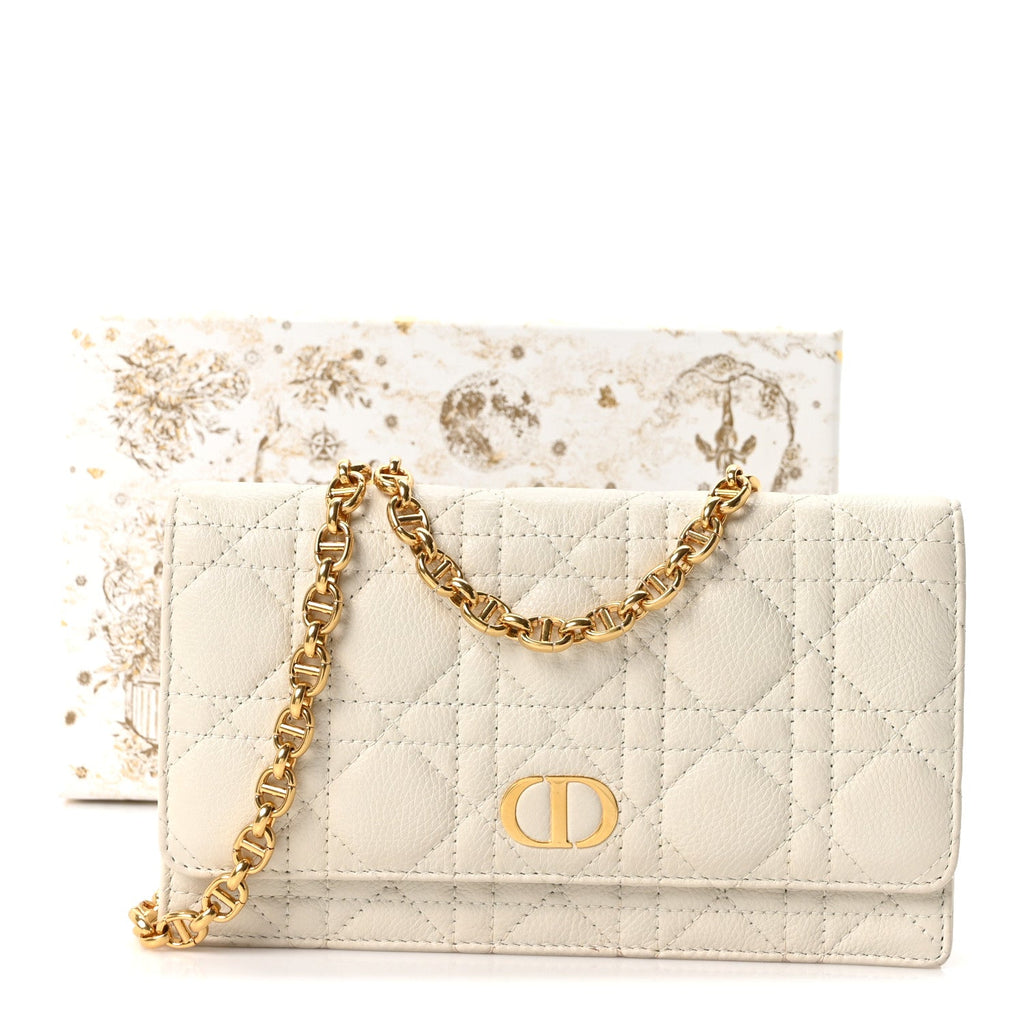 Christian Dior Supple Calfskin Caro Belt Bag Latte
