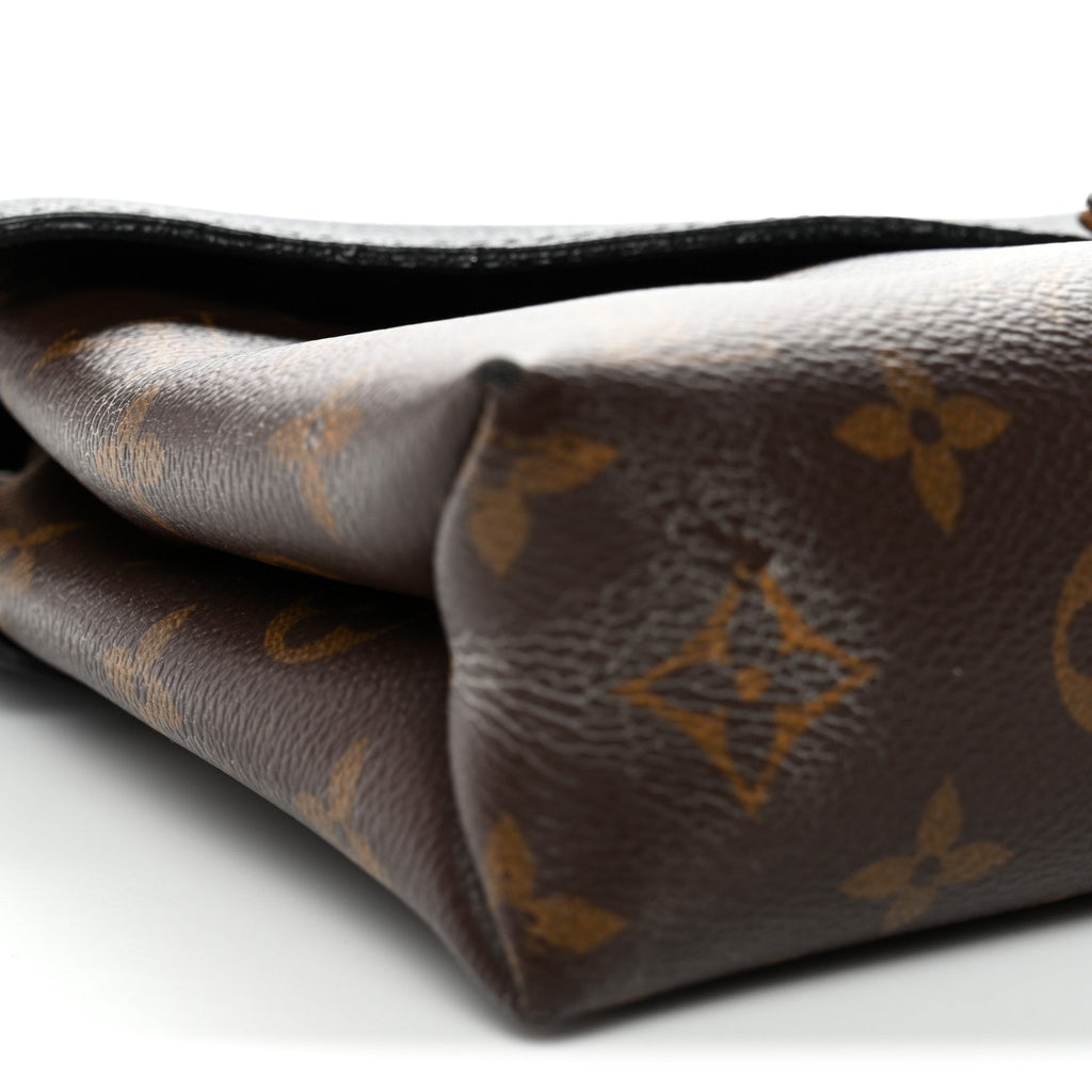 Louis Vuitton Monogram Pallas Chain Black