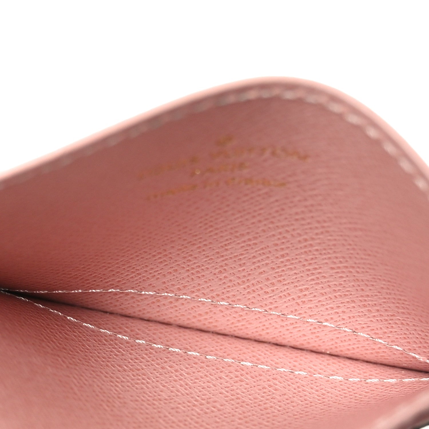 Louis Vuitton Monogram LV Charms Card Holder Rose Ballerine