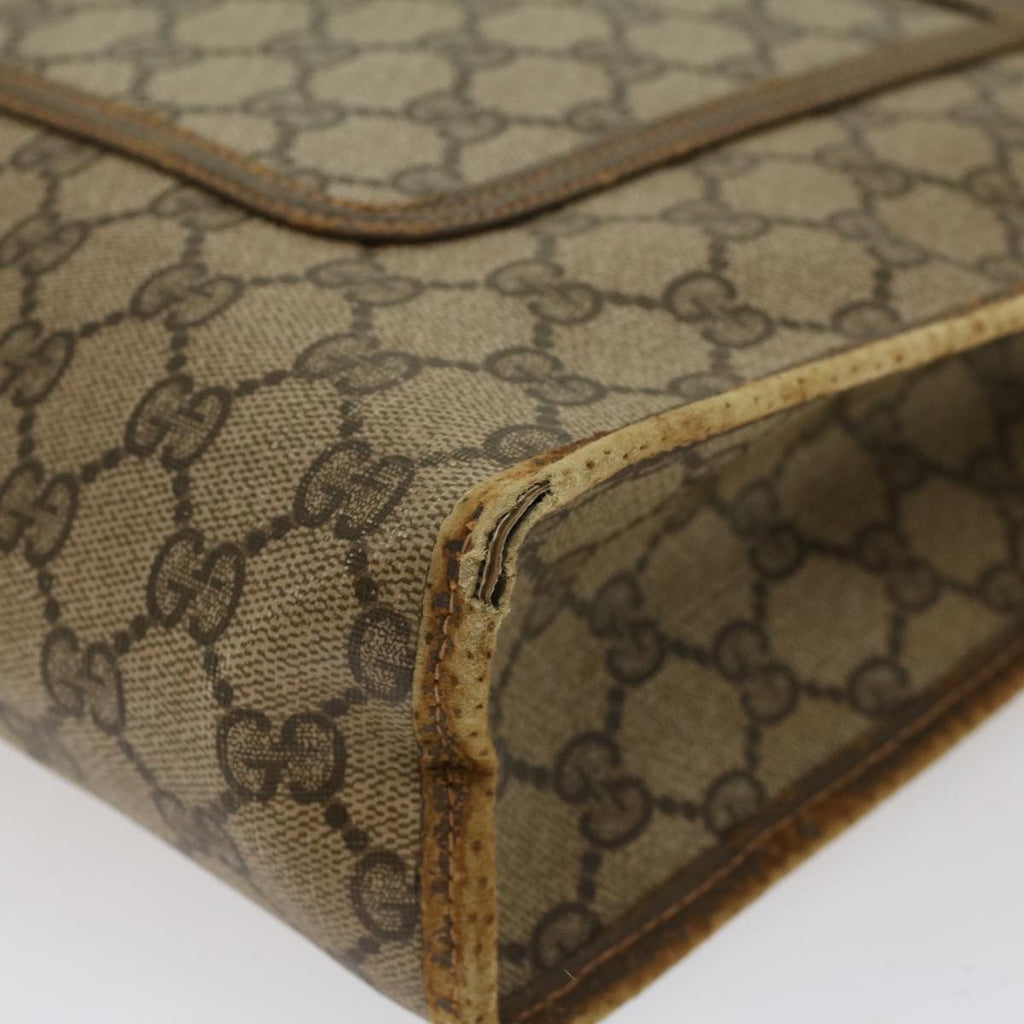GUCCI GG Canvas Web Sherry Line Tote Bag Beige Red Green 89.02.997  ep1045