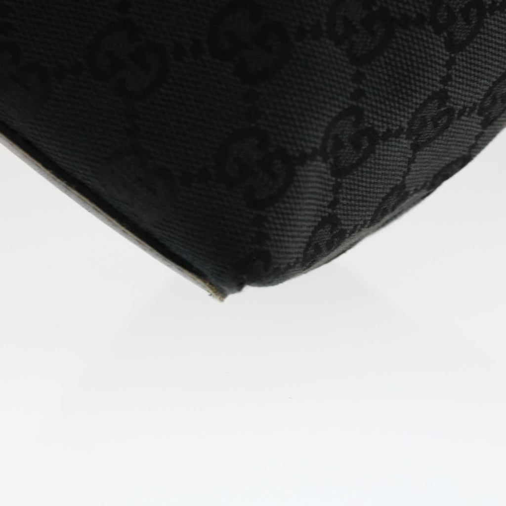 GUCCI GG Canvas Shoulder Bag Black 0021099 002058  ep1111