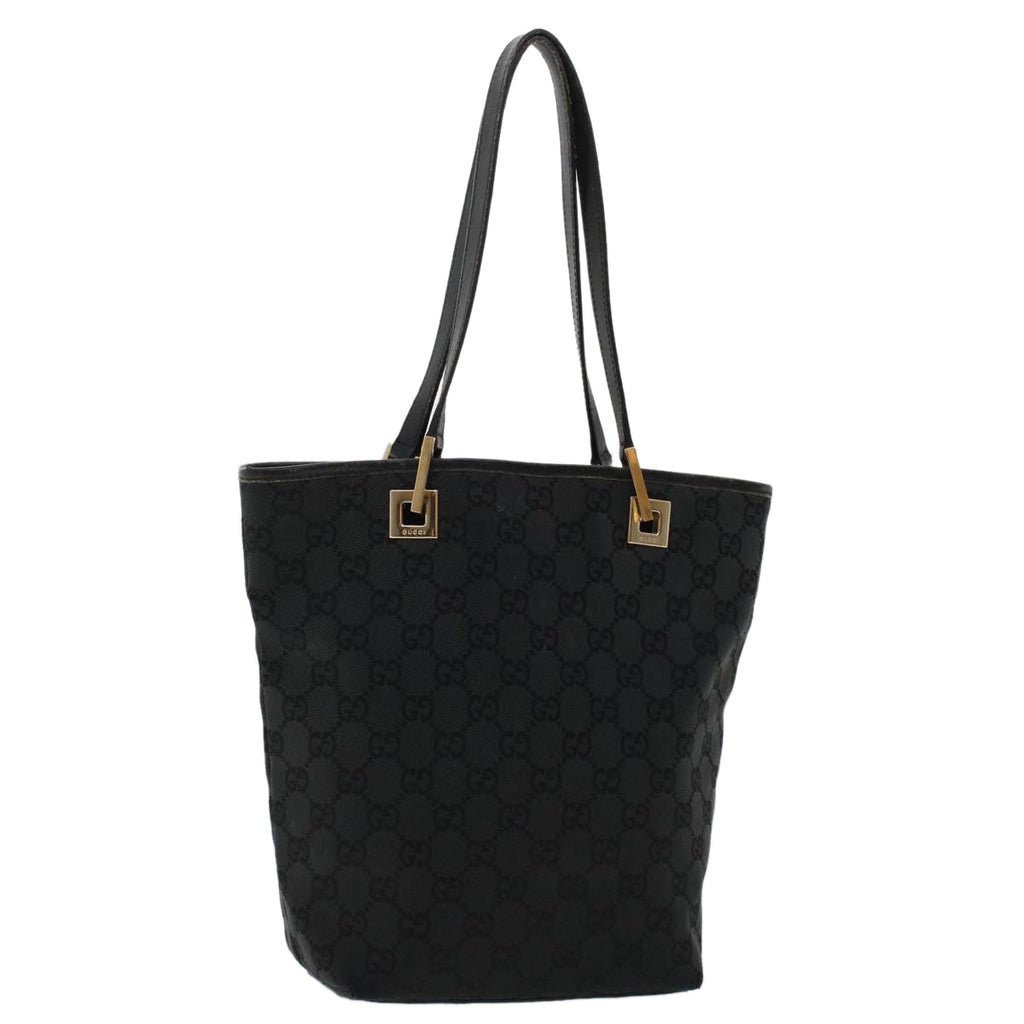 GUCCI GG Canvas Shoulder Bag Black 0021099 002058  ep1111