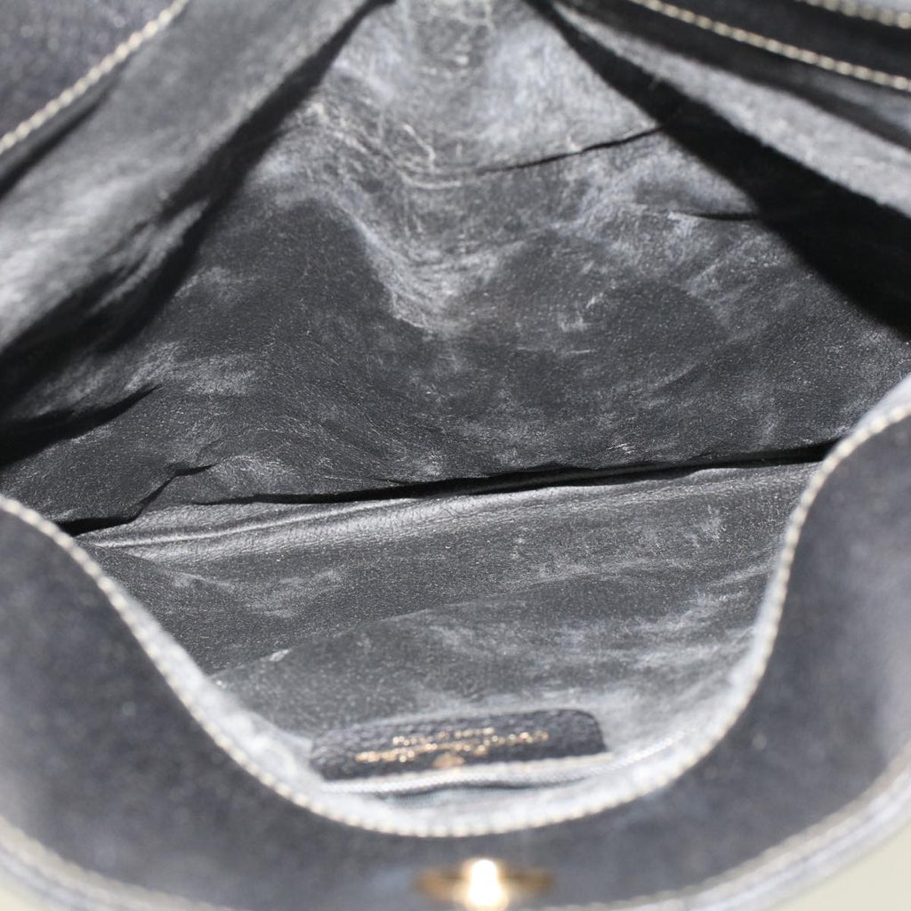 GUCCI GG Canvas Clutch Bag PVC Leather Black 156.02.075  ep1120