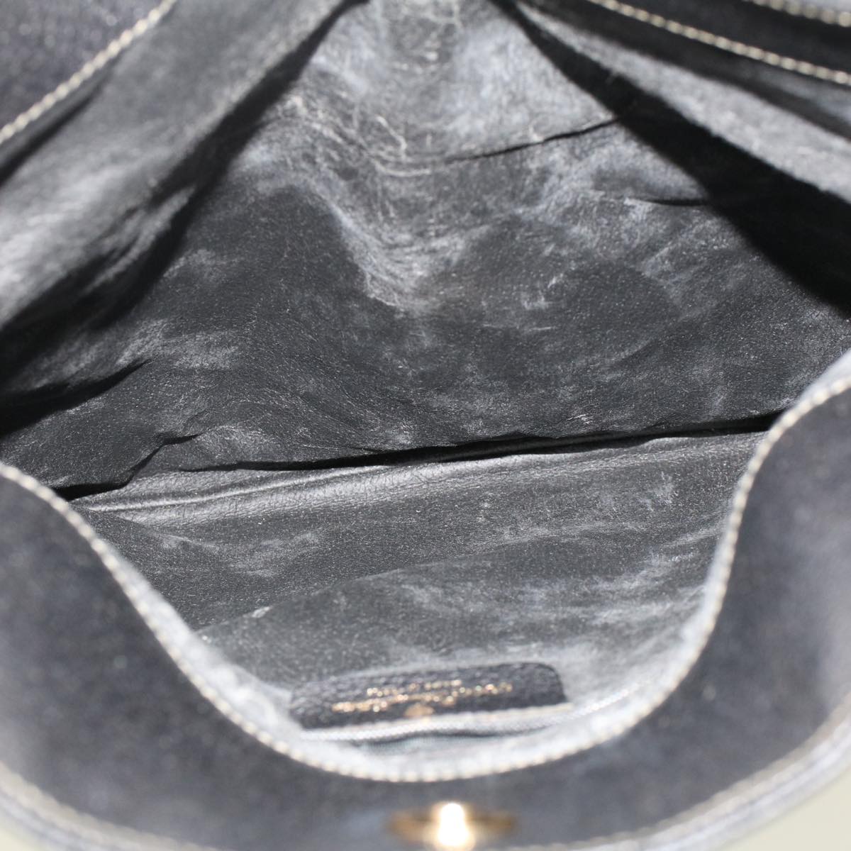 GUCCI GG Canvas Clutch Bag PVC Leather Black 156.02.075  ep1120