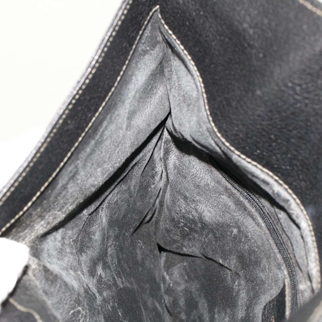 GUCCI GG Canvas Clutch Bag PVC Leather Black 156.02.075  ep1120