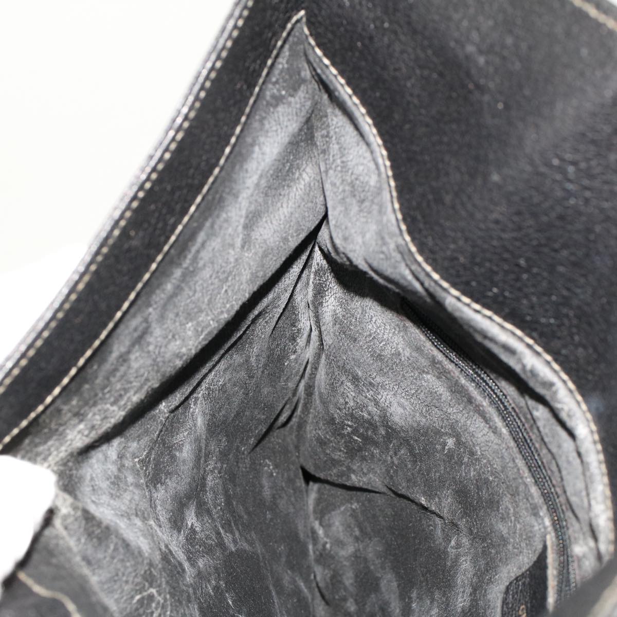 GUCCI GG Canvas Clutch Bag PVC Leather Black 156.02.075  ep1120