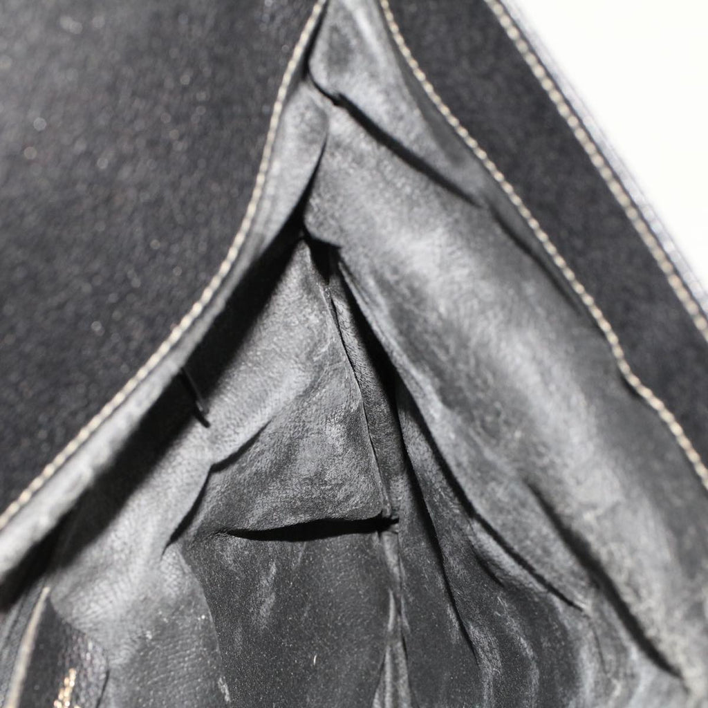 GUCCI GG Canvas Clutch Bag PVC Leather Black 156.02.075  ep1120