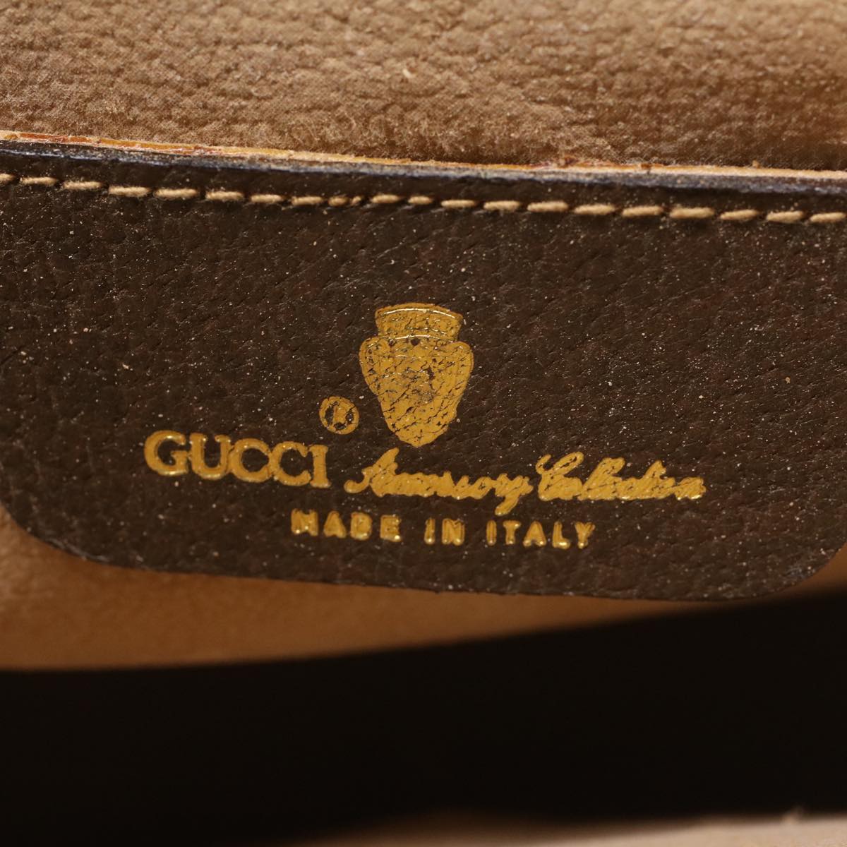 GUCCI GG Canvas Web Sherry Line Clutch Bag Beige Red Green 14.01.030  ep1124