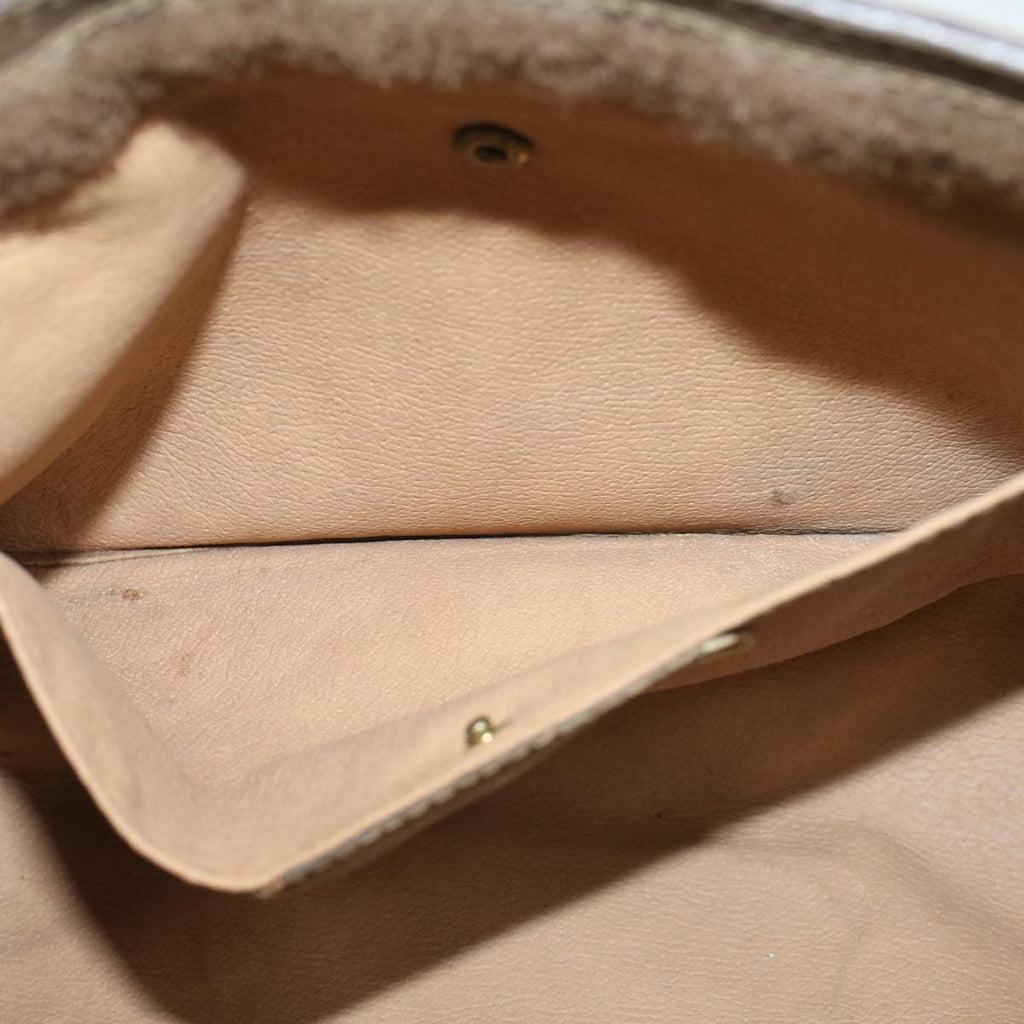 GUCCI GG Canvas Web Sherry Line Clutch Bag Beige Red 5601012  ep1196