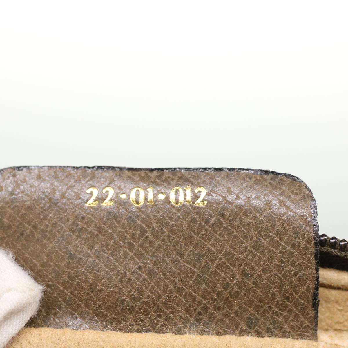 GUCCI GG Canvas Web Sherry Line Clutch Bag Beige Red 2201012  ep1227