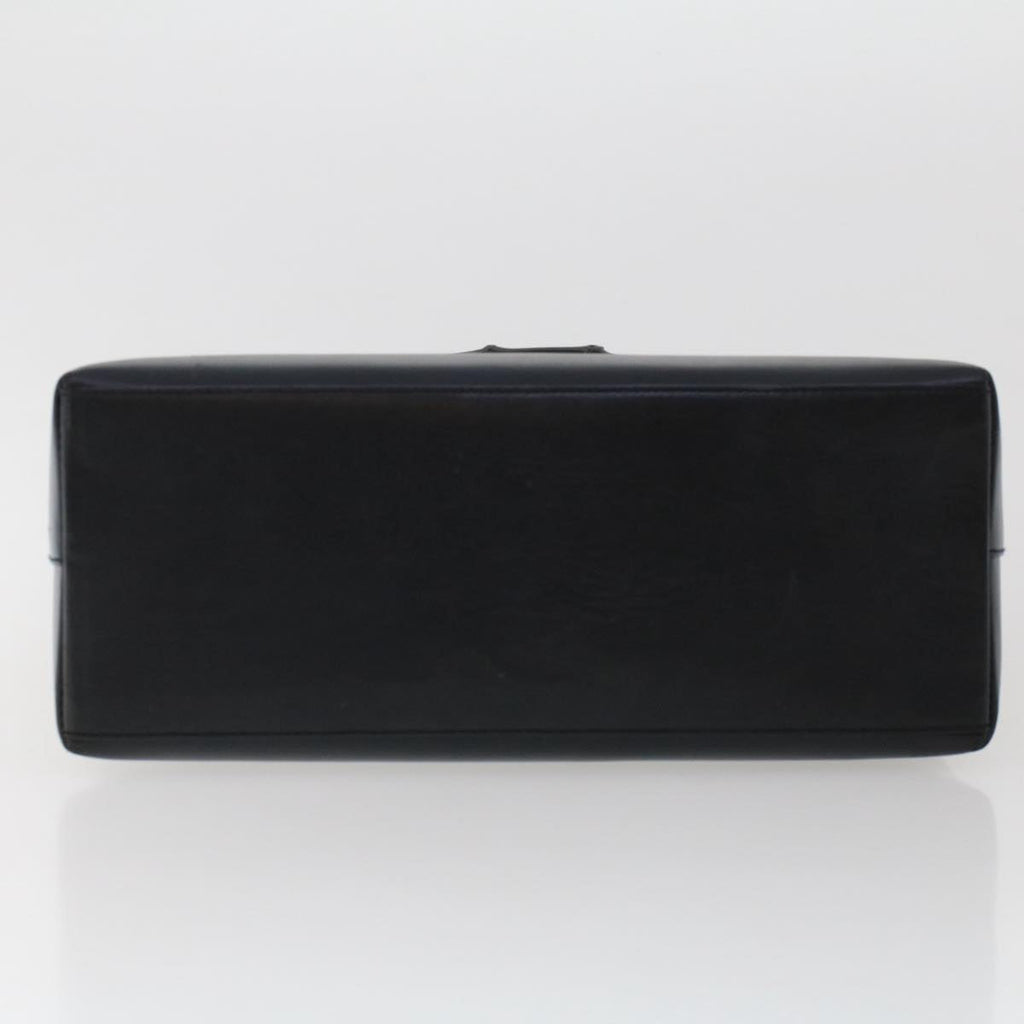 GUCCI Bamboo Shoulder Bag Leather Black  ep1264