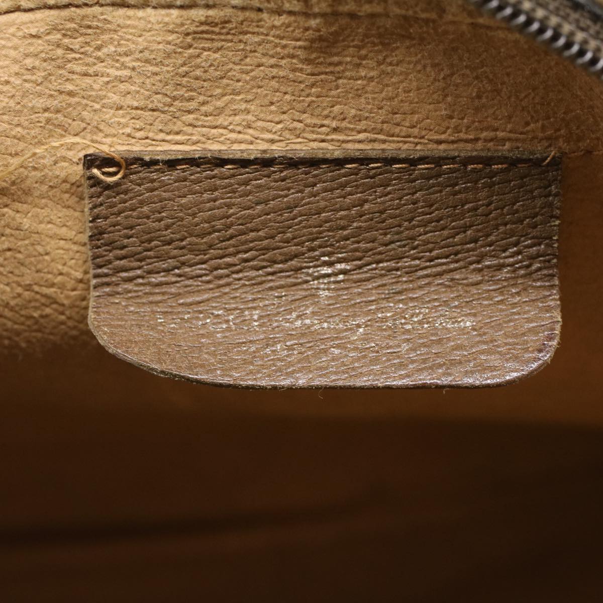GUCCI GG Canvas Web Sherry Line Clutch Bag PVC Leather Beige Red  ep1269