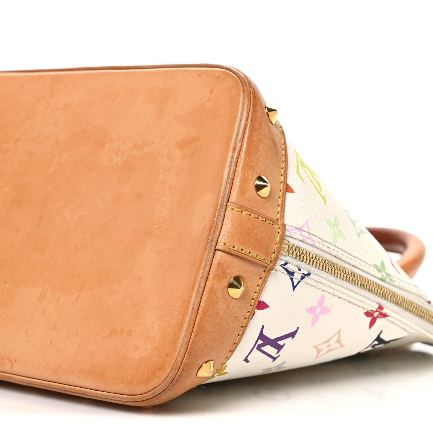 Louis Vuitton Monogram Multicolor Alma White
