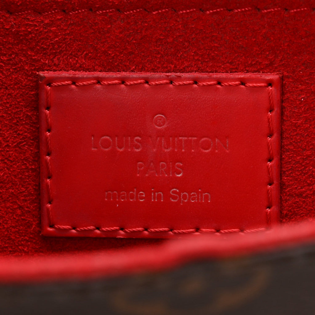 Louis Vuitton Monogram Epi Saint Michel Coquelicot