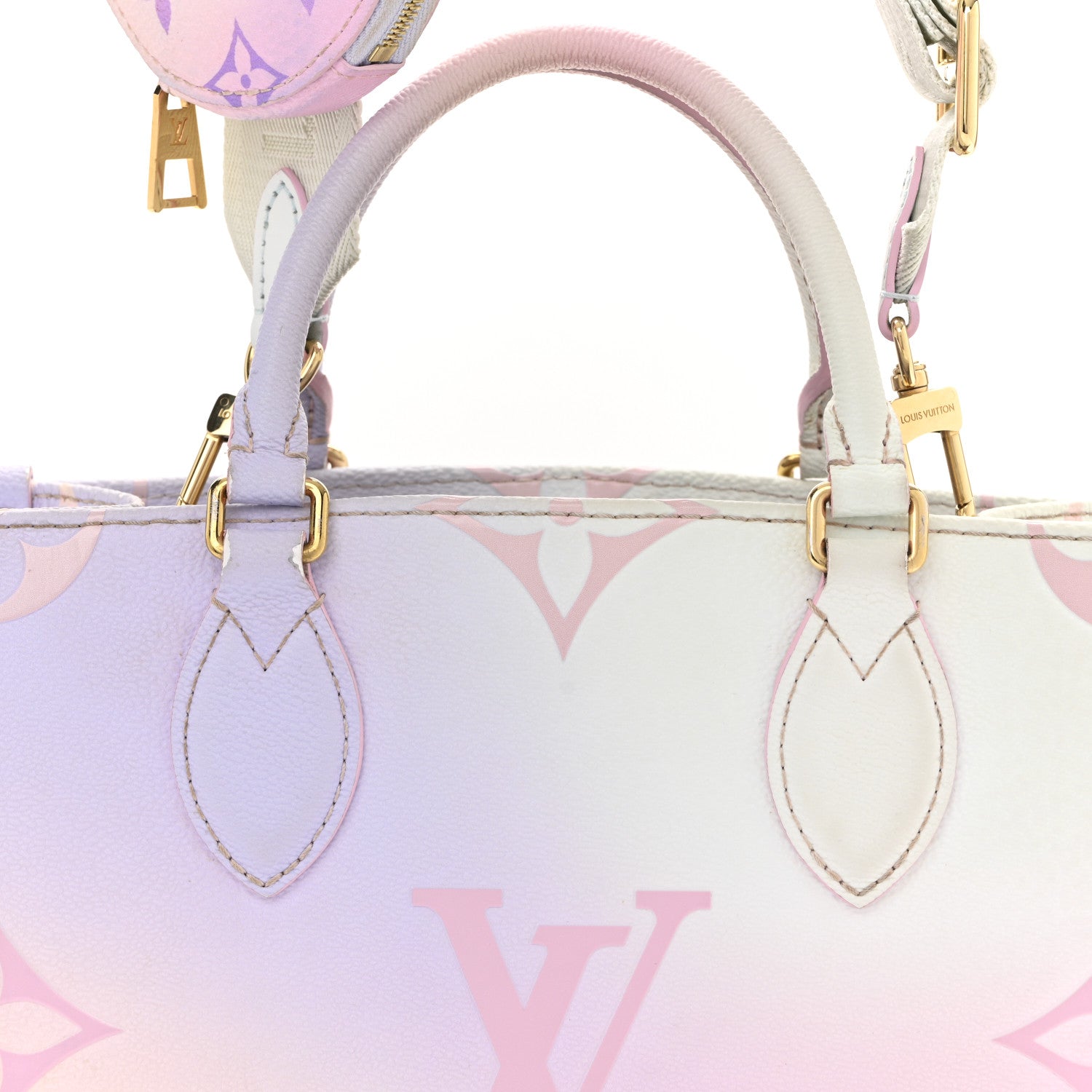Louis Vuitton Monogram Giant Spring In The City Onthego PM Sunrise Pastel