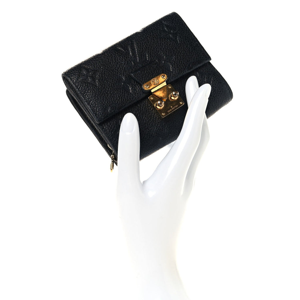 Louis Vuitton Empreinte Metis Compact Wallet Black